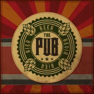 Retro Styled Beer Poster