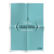 Folded Paper Template N4