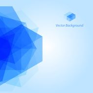 Blue Abstract Geometrical Background N5
