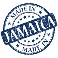 made in Jamaica blue stamp