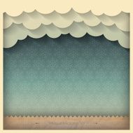 Vintage Christmas Card - Blank