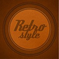 Retro-style leather background N2