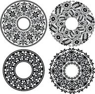 ancient pattern Vector illustration N98