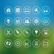 Office and Web Light Icons N5