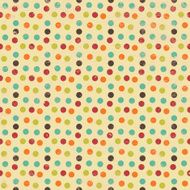 Seamless Geometric Circles Background Pattern N2