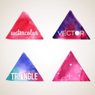 Abstract hand drawn watercolor background vector illustration N8