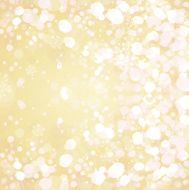 Vector golden sparkling background