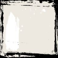 Abstract grunge frame Black and beige Background template Vector N3