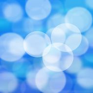 Defocused abstract blue background