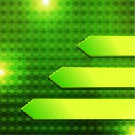 green hexagon background