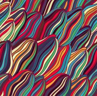 Abstract seamless background consisting of colorful lines N3