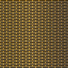 Grating oval Background Gold N2