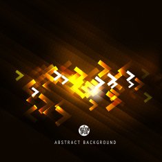 Shiny light abstract background vector