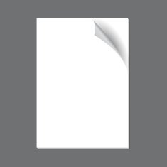 Empty paper sheet N7