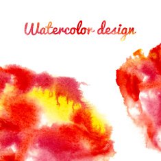 Abstract hand drawn watercolor background N42