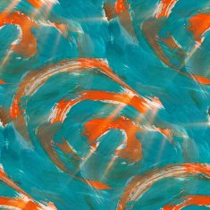 seamless painting red orange watercolor