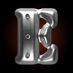 vector metal construction figure e N2