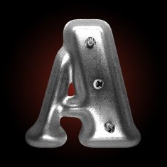 vector metal construction figure a N2