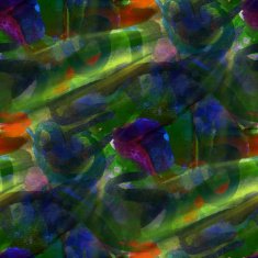 abstract green blue texture art water color seamless background
