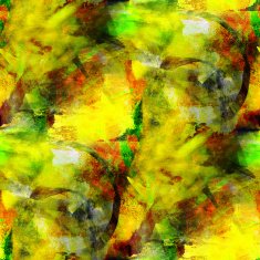 abstract avant-garde yellow green seamless wallpaper watercolor N2