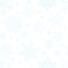 Christmas seamless pattern from snowflakes N23