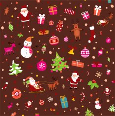 Christmas seamless pattern N219