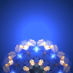 Shining ornamental background for your design N4