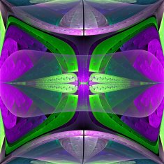 Multicolor fractal pattern Computer generated graphics N6