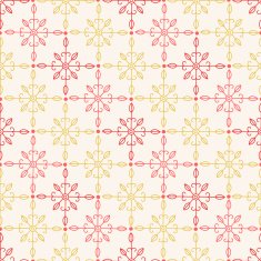 Geometric seamless pattern N254