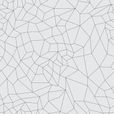 Vector mosaic black grid on a gray background