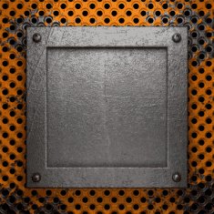 Old metal background N1366