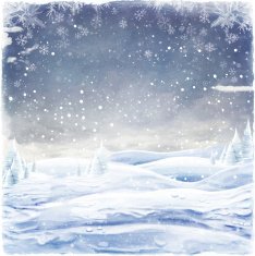 Abstract Christmas background with snowflakes N7