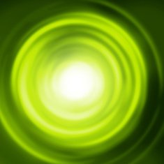Abstract green circle background N2