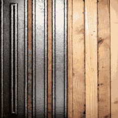 metal and wood background N505