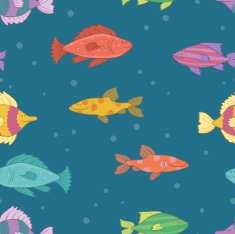 Fishes Pattern N2