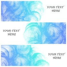 Set of Colorful water color painting background N467