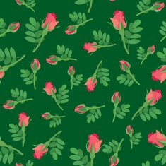 Flower rose seamless pattern N3