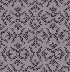 Ornamental leaves seamless tile background N3