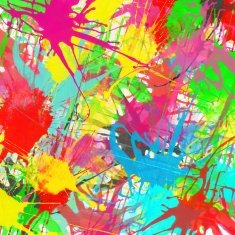 Colorful water color painting background N451