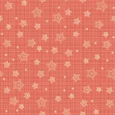 Seamless pattern with stylized stars