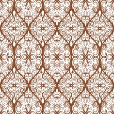 Floral retro pattern N7