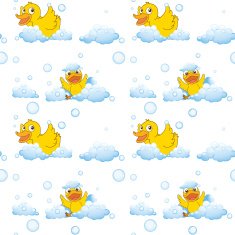 Seamless pattern with kid's theme N2