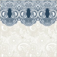 ornate floral pattern N37