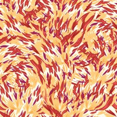 Fire paint brush strokes seamless pattern background