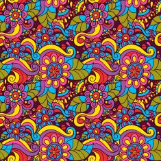 Seamless pattern with flowers N117