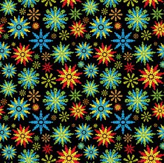 Seamless flower pattern background N27
