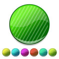 Colourful buttons