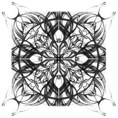 Mandala Decorative hand drawn lace pattern N38