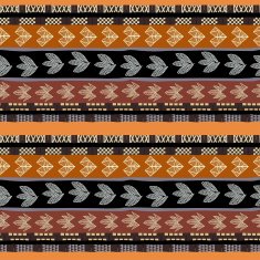Tribal seamless pattern N19