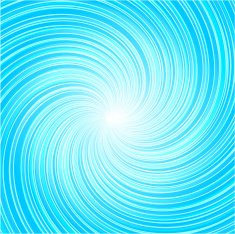 Abstract blue whirlpool
